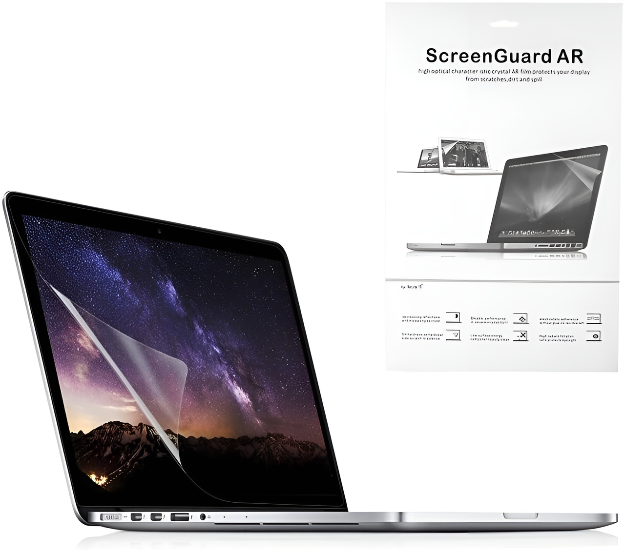 Захисна плівка для ноутбука Protective Film for MacBook Air 15 M2 (2023) - фото 3