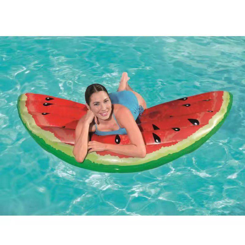 Матрац-платформа Кавун половинка надувний 178x90x14 см - фото 5 Матрац-платформа Кавун половинка надувний 178x90x14 см - фото 5