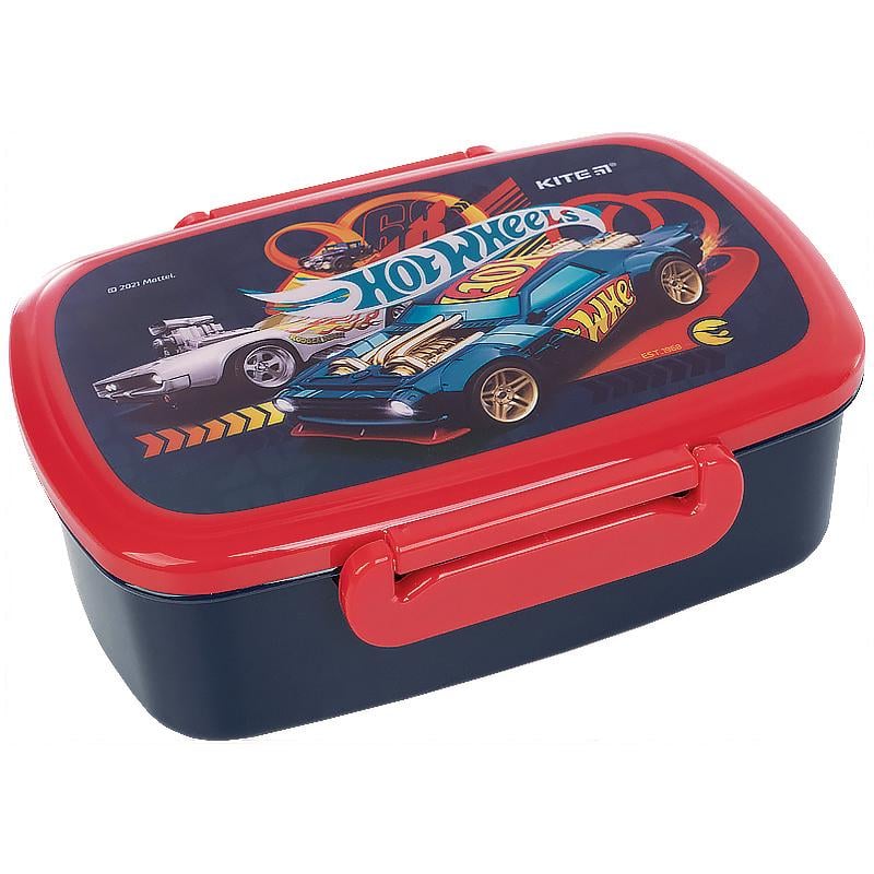 Ланч-бокс с наполнением Kite Hot Wheels 750 мл (HW21-163)