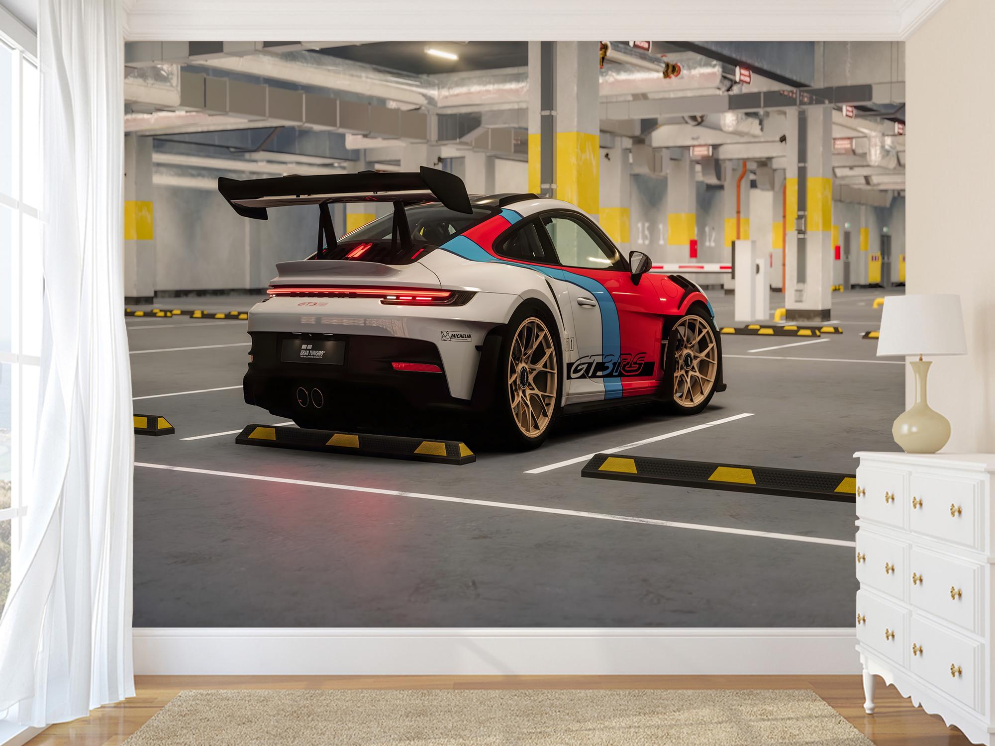 Фотообои 3Д Upstream Porsche GT3RS 153х230 см (S5CAR-015/3)