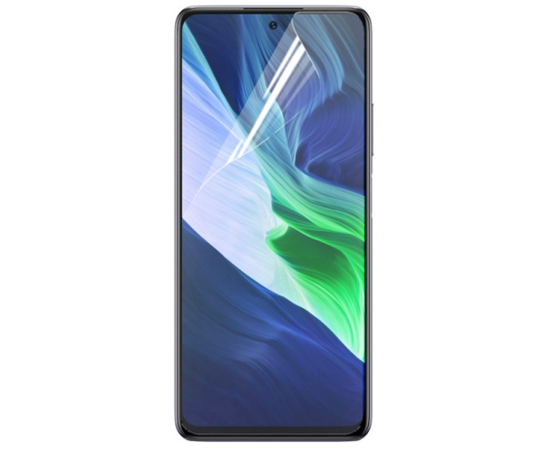 Противоударная гидрогелевая пленка Hydrogel Film для Infinix note 10 pro nfc, Transparent