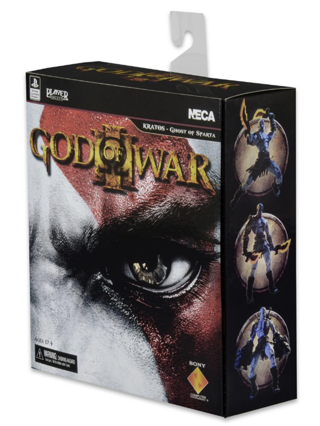 Статуэтка NECA God of War Kratos - Ghost of Sparta 18 см (GoW 27.05) - фото 8