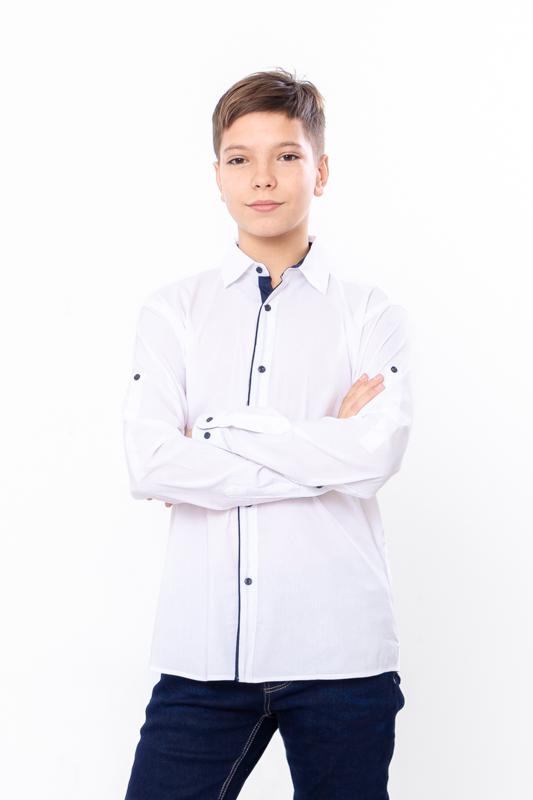 Сорочка для хлопчика юніор р. 14 Білий (152 см12-v2)