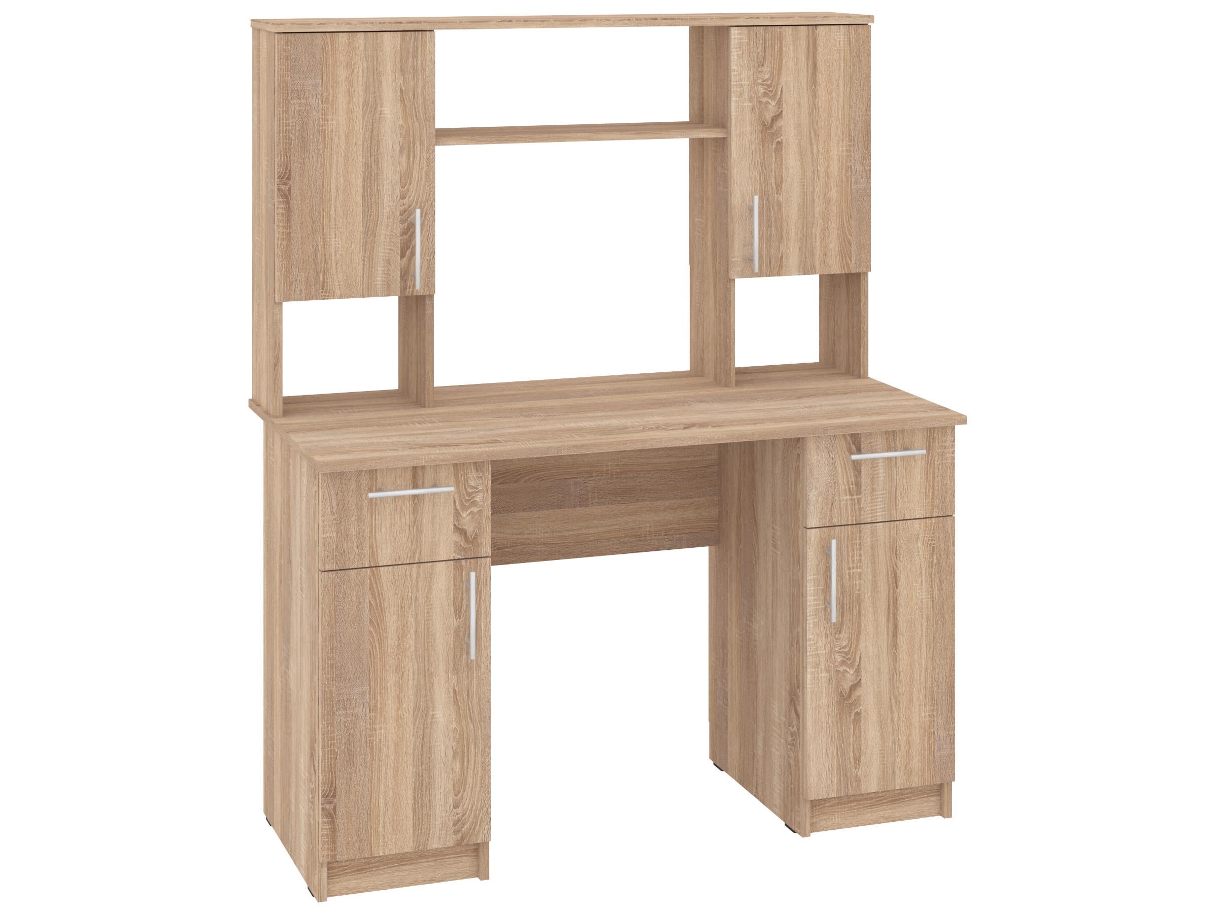 Письменный стол PEHOTIN Вектор 120х60х75/147 см Дуб сонома (PN-101287) Письменный стол PEHOTIN Вектор 120х60х75/147 см Дуб сонома (PN-101287)