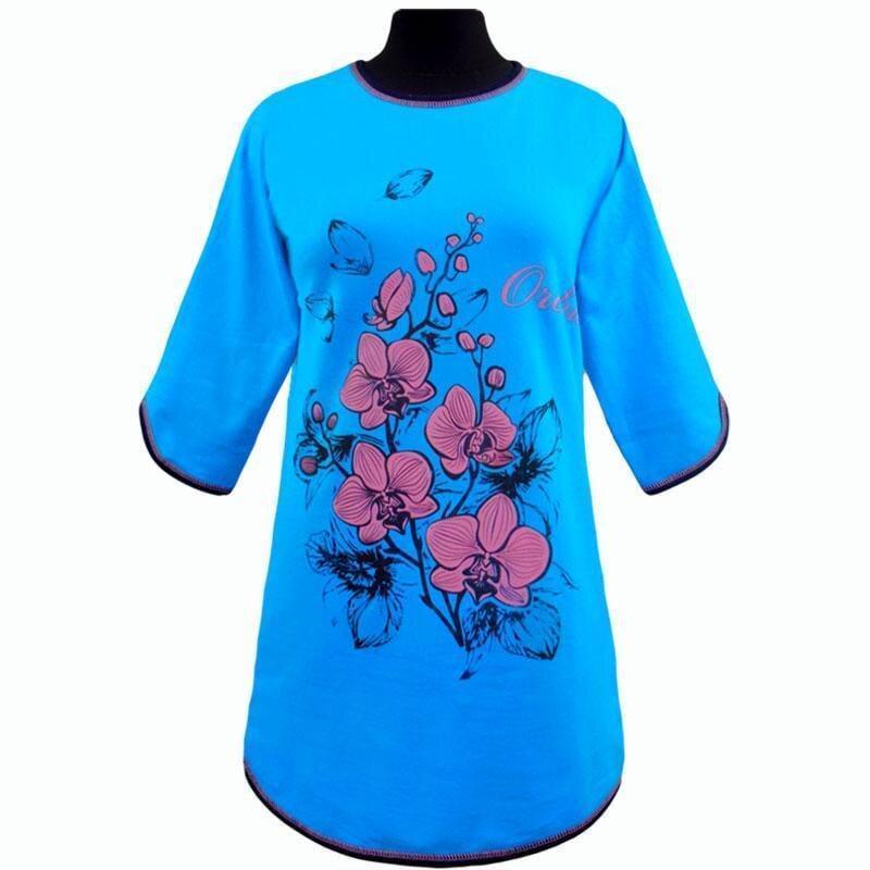 Туника женская с начесом 482 Орхидея р. 56/58 Синий (1773558984)