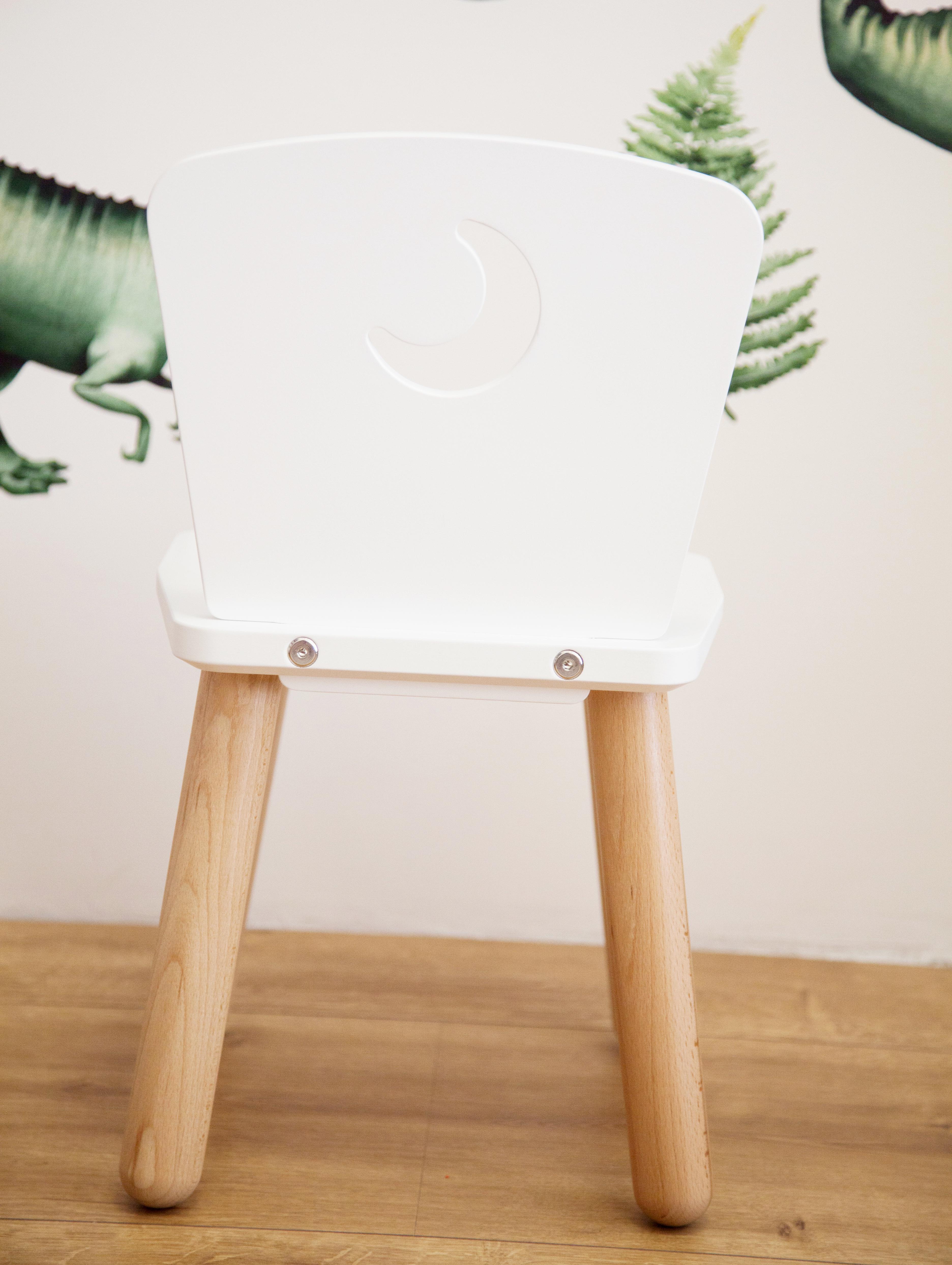 Детский стульчик Tatoy Moon для детей 2-4 лет Белый (c53471a5) - фото 2 Детский стульчик Tatoy Moon для детей 2-4 лет Белый (c53471a5) - фото 2