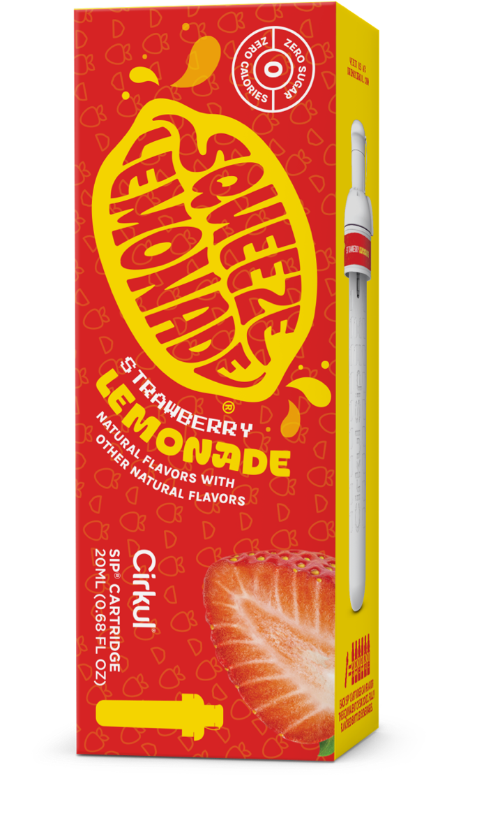 Картридж для Cirkul Strawberry Lemonade Squeeze 20 мл (40371) - фото 3