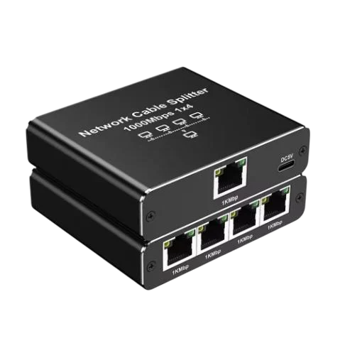 Разветвитель для интернета 1000 Mb Rj45 1-4