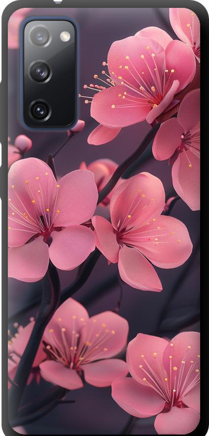 Чехол на Samsung Galaxy S20 FE G780F Пурпурная сакура (6075b-2075-42517)