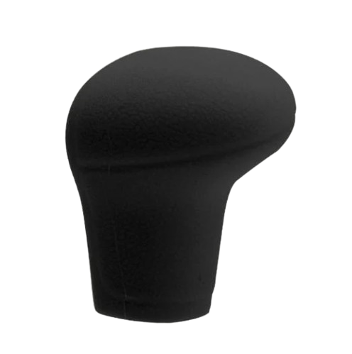 Чохол куліси силіконовий №909 овальний Чорний (651278)