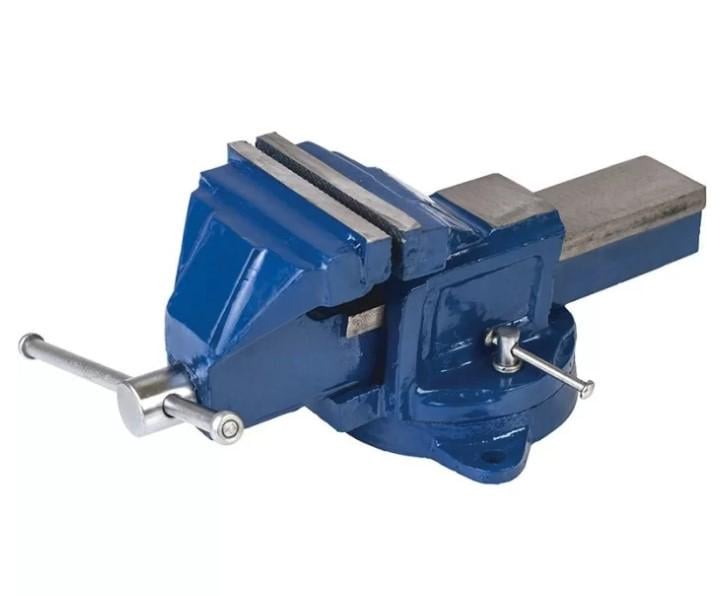 Тиски слесарные Miol поворотные 200 мм (23974)