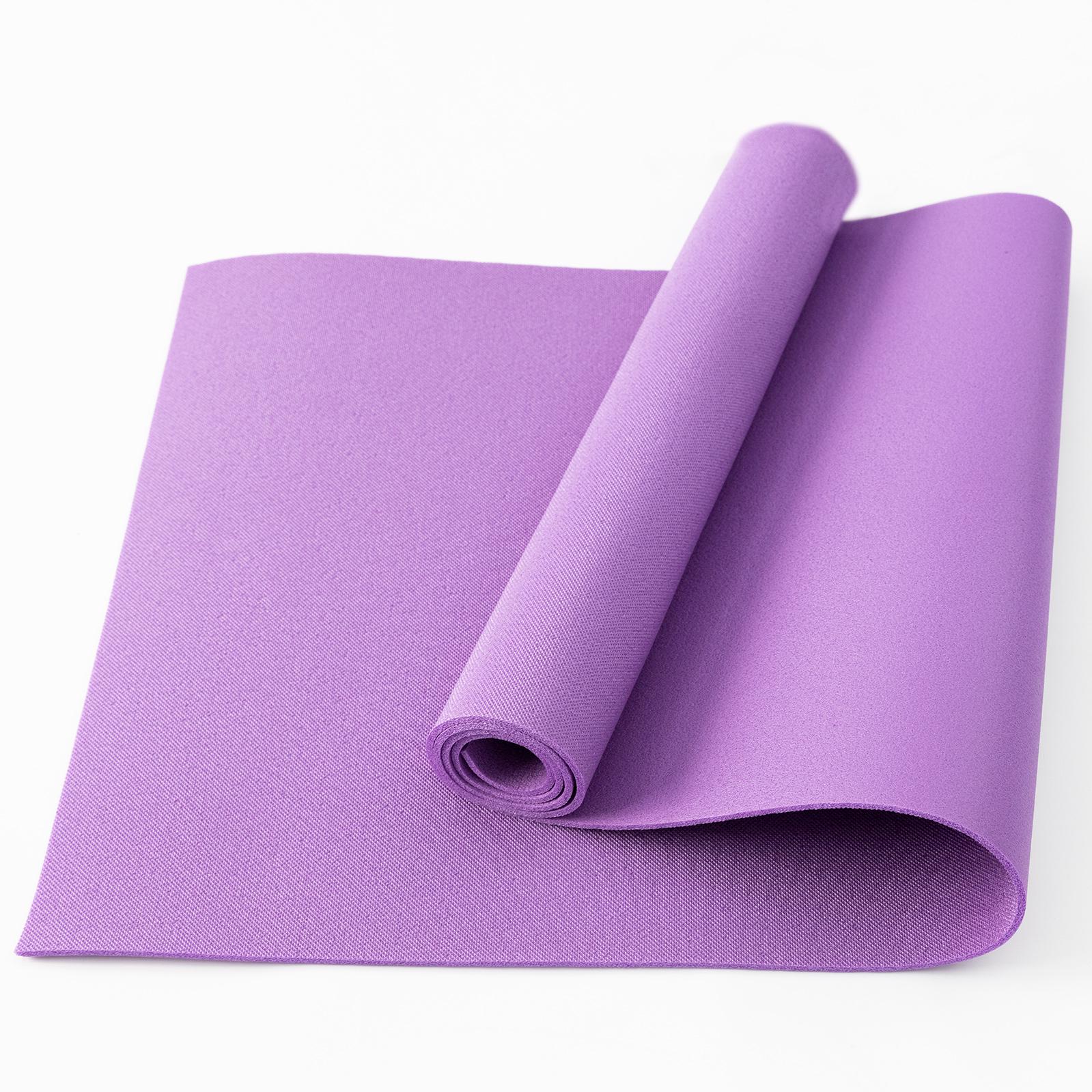 Килимок для йоги та фітнесу OSPORT FI-0077 Колібрі Фіолетовий