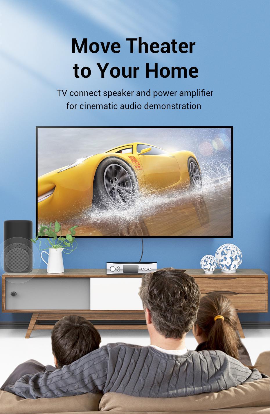 Кабель оптичний Vention Toslink SPDIF Аудіо нейлонове обплетення 5 м Чорний (BAVHJ) - фото 3 Кабель оптичний Vention Toslink SPDIF Аудіо нейлонове обплетення 5 м Чорний (BAVHJ) - фото 3