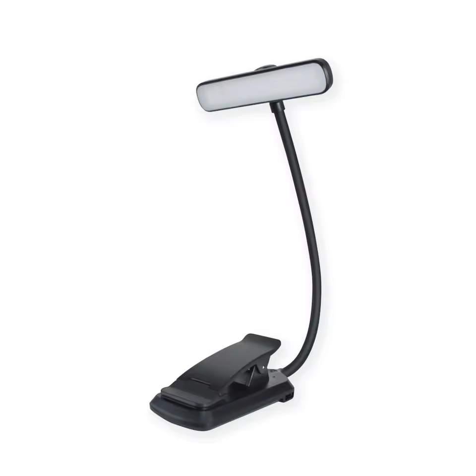 Лампа для чтения аккумуляторная LED Easy Clip 3 режима света 14 светодиодов/на прищепке (2994972818)