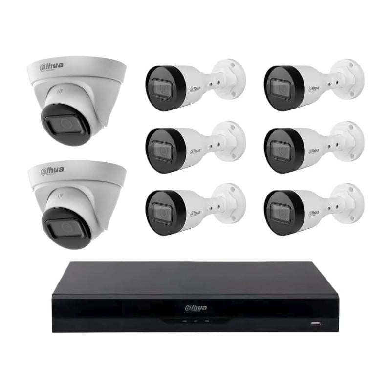 Комплект IP видеонаблюдения уличный Dahua KIT-DH181
