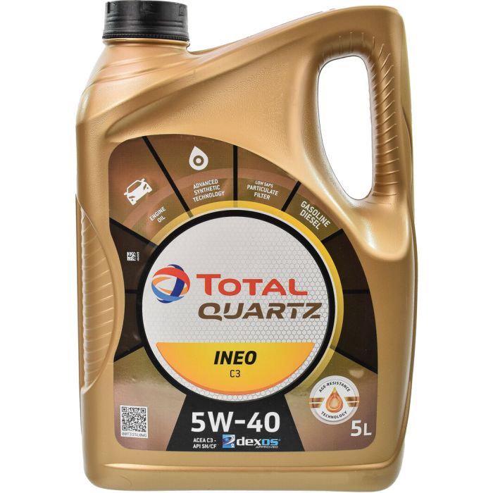 Моторное масло Total Quartz Ineo C3 SN/CF 5W-40 5 л (213790)