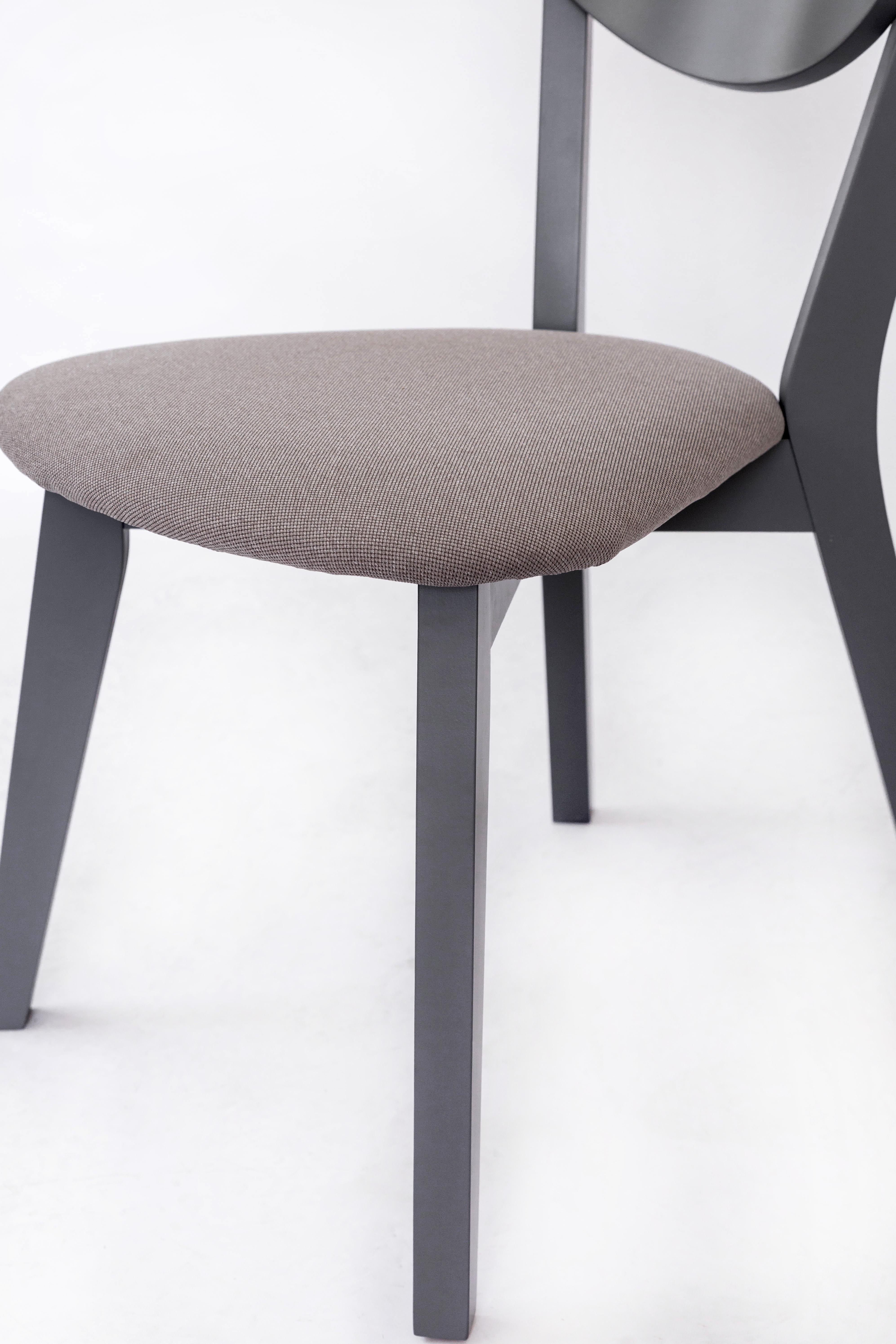 Кухонний стілець LUCAS Сірий/Сірий - фото 6 Кухонний стілець LUCAS Сірий/Сірий - фото 6