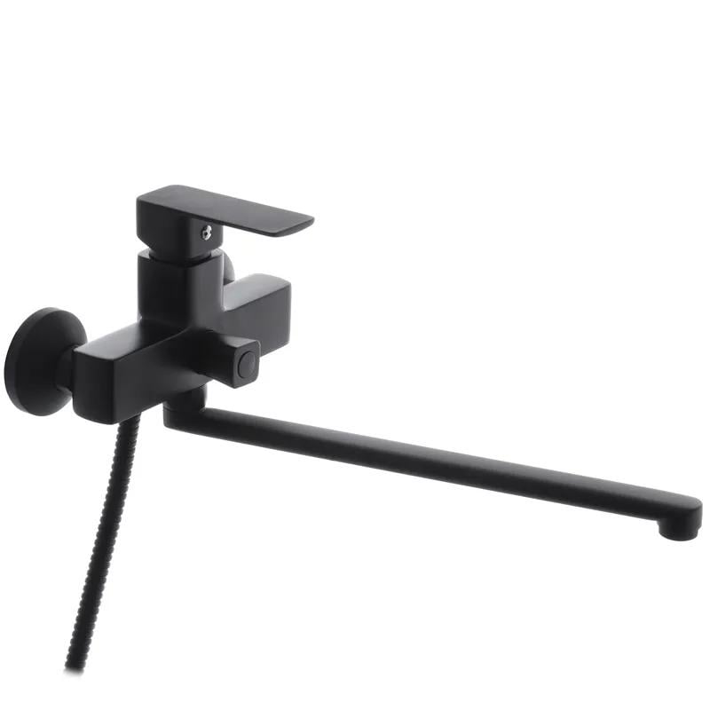 Смеситель для ванны Haiba KUBUS 006 Euro Black (HB3931)