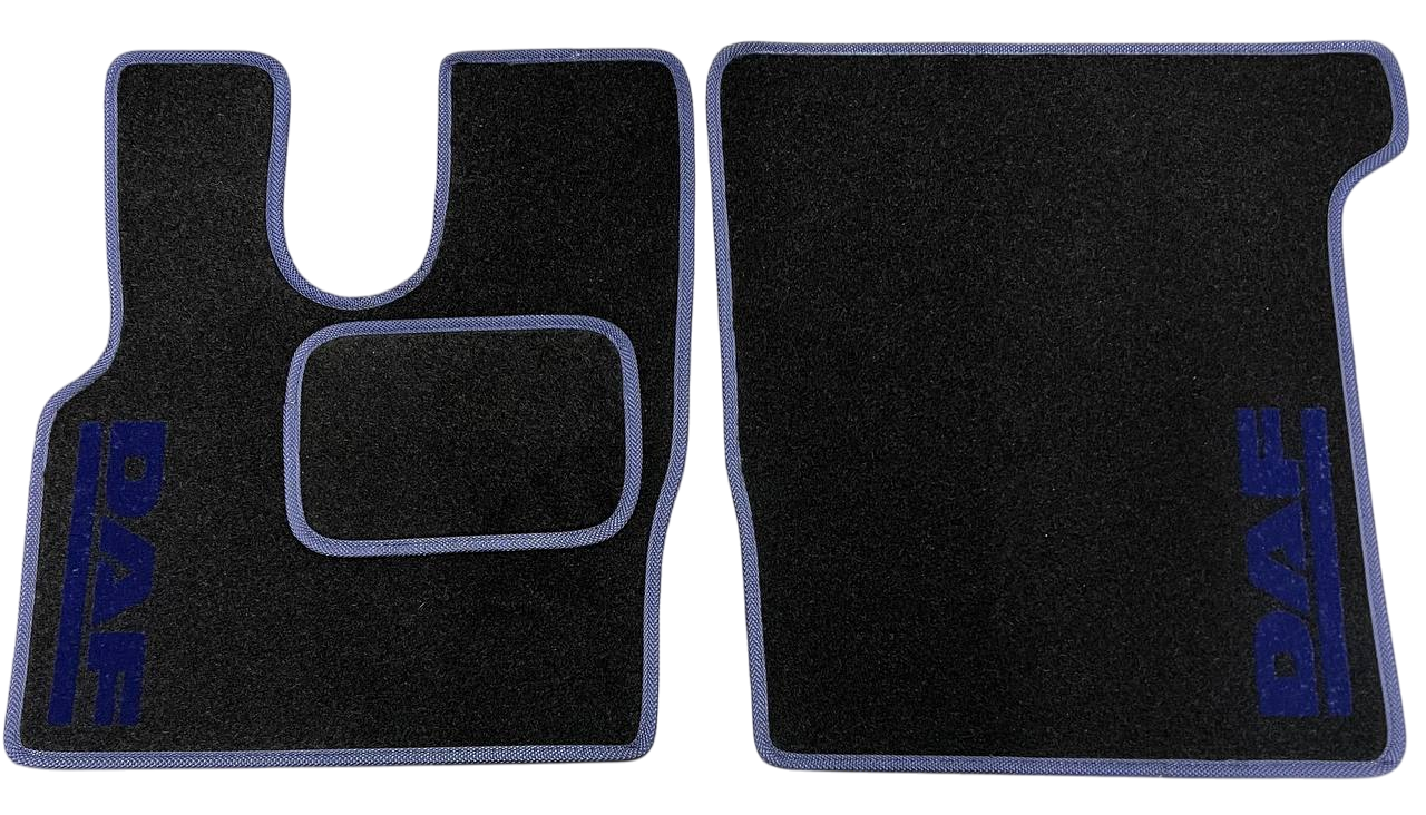 Коврики в салон ворсовые для DAF CF 85 передние 2 шт. Черный (27326781)