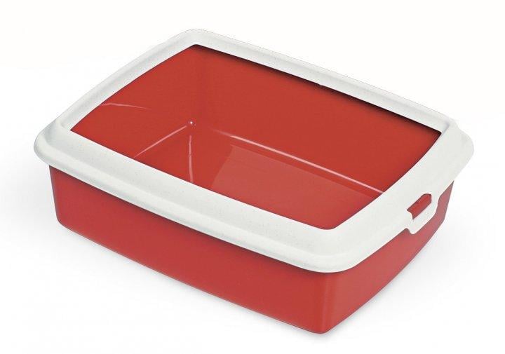 Туалет для кішок MPS HYDRA MAXI з рамкою 50х40х16,5 см Red (1130202717)