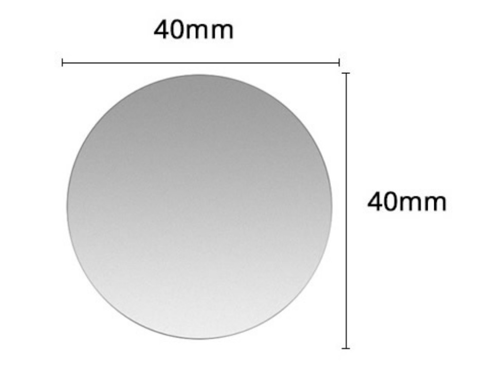 Набор металлических пластин Primo Round 40x3 для магнитного автодержателя (1168983970) - фото 5