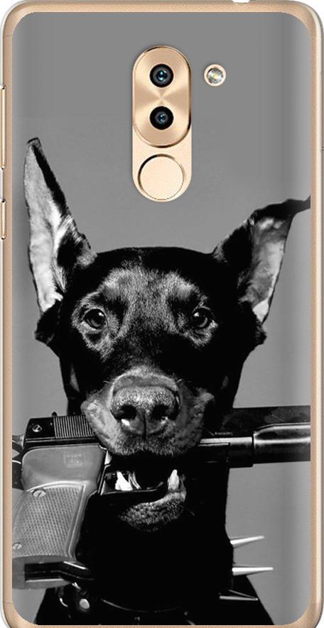 Чохол на Huawei Honor 6X Доберман (2745u-460-42517)