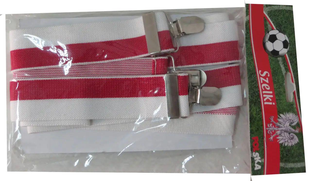 Підтяжки чоловічі широкі Free&Easy Polska для штанів Білий/Червоний (161761) - фото 6 Підтяжки чоловічі широкі Free&Easy Polska для штанів Білий/Червоний (161761) - фото 6