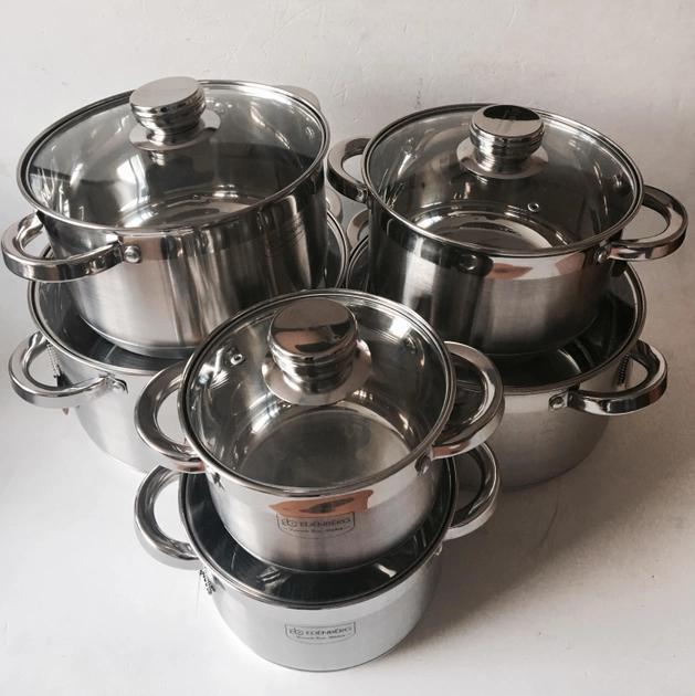 Набір каструль Edenberg EB-4036 12 пр. - фото 7 Набір каструль Edenberg EB-4036 12 пр. - фото 7