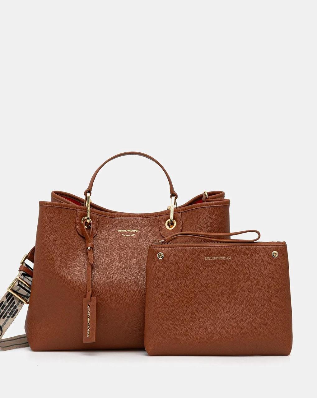 Сумка женская Emporio Armani Y3D165 YFO5B Коричневый (2881900512) Сумка женская Emporio Armani Y3D165 YFO5B Коричневый (2881900512)