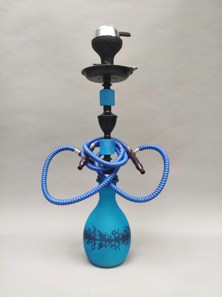 Кальян Hookah Radja Plus на 2 персоны 58 см Blue