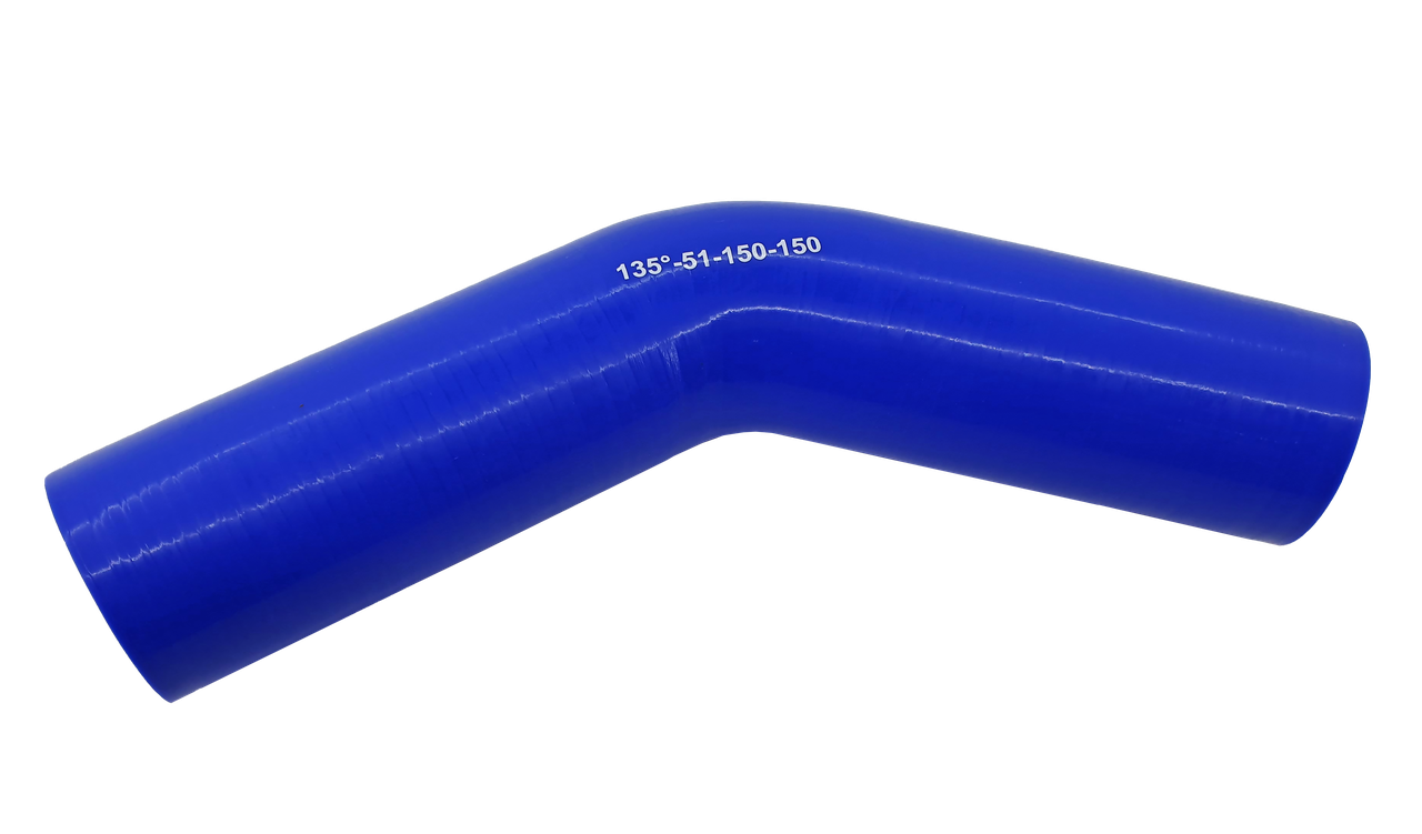 Патрубок 150х150 мм 135° d 50 толщина 4 мм (1156205822)