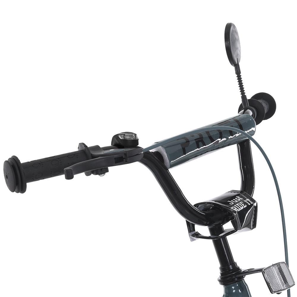 Дитячий велосипед PROF1 Brave 20" з багажником Хакі - фото 3 Дитячий велосипед PROF1 Brave 20" з багажником Хакі - фото 3