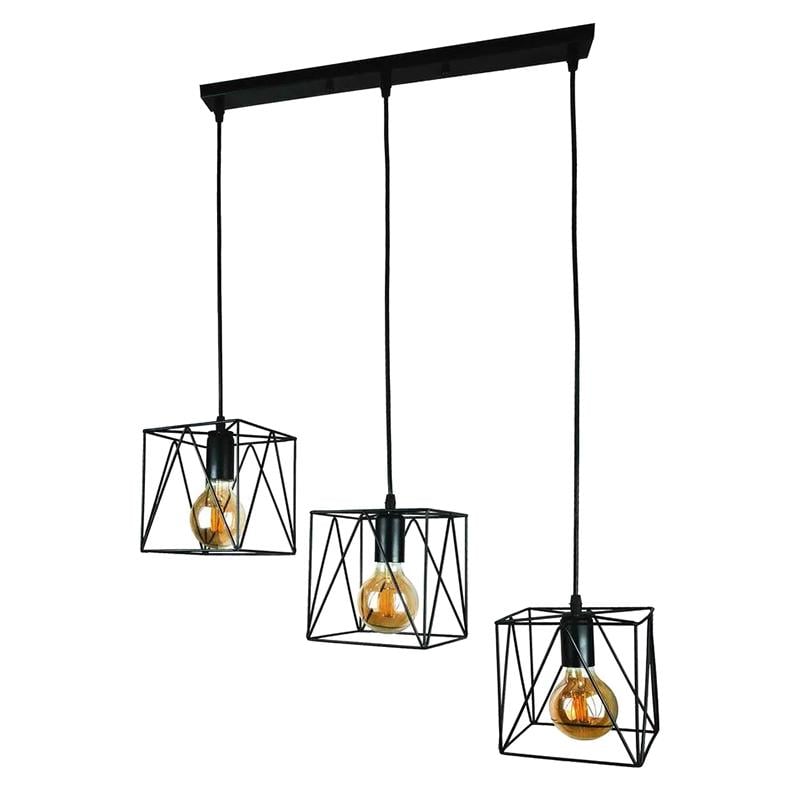 Люстра подвесная Light House LS-17182-3 500 Черный