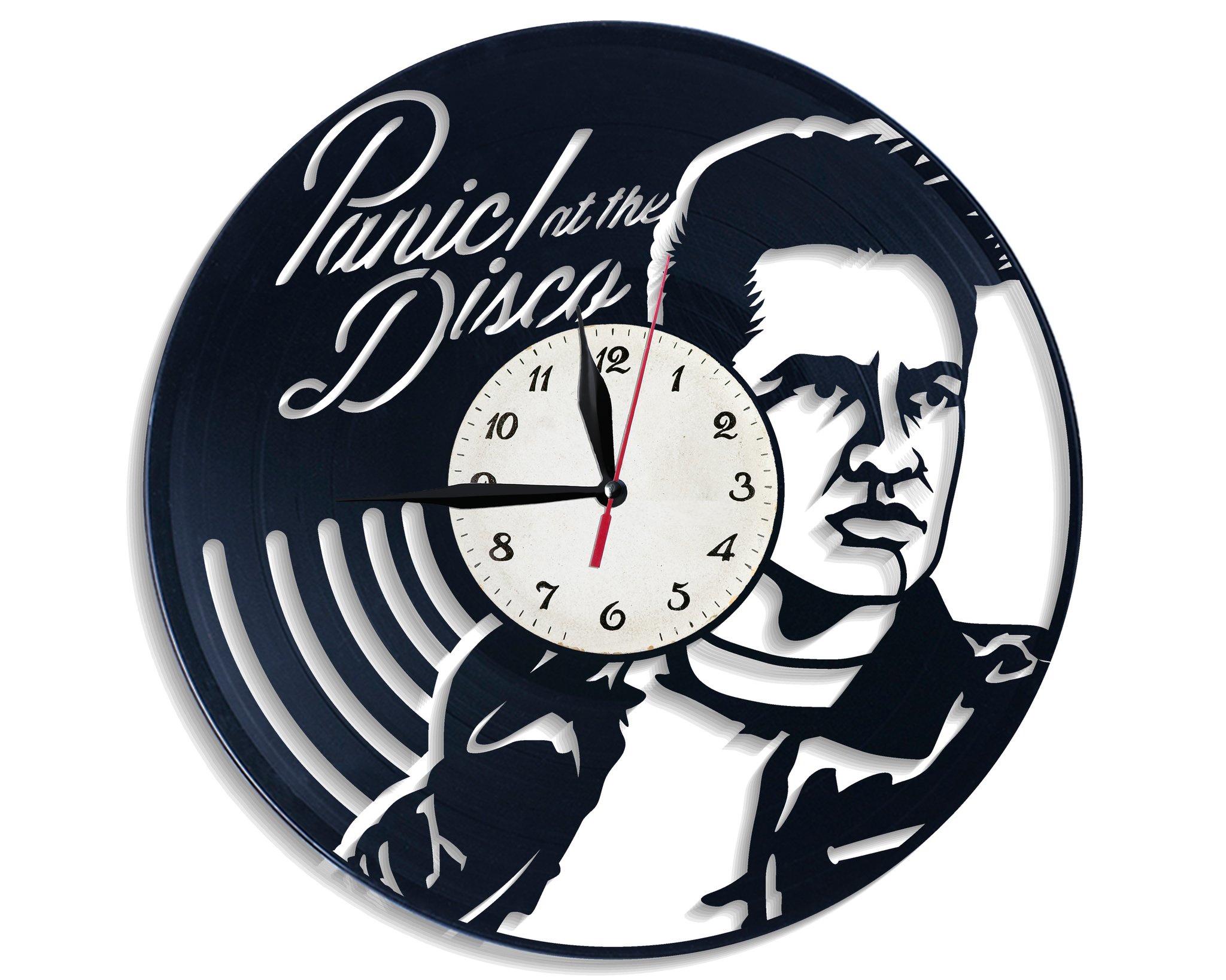 Часы настенные Panic at the disco 2781 из виниловой пластинки