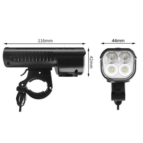 Велофара с сигналом FY-336-4T6 power bank Waterproof Li-Ion ЗУ microUSB Box - фото 3 Велофара с сигналом FY-336-4T6 power bank Waterproof Li-Ion ЗУ microUSB Box - фото 3