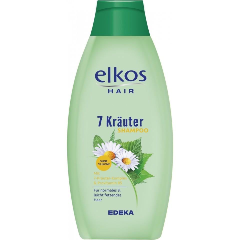 Шампунь Elkos 7 Krauter 7 Трав для нормального та жирного волосся 500 мл