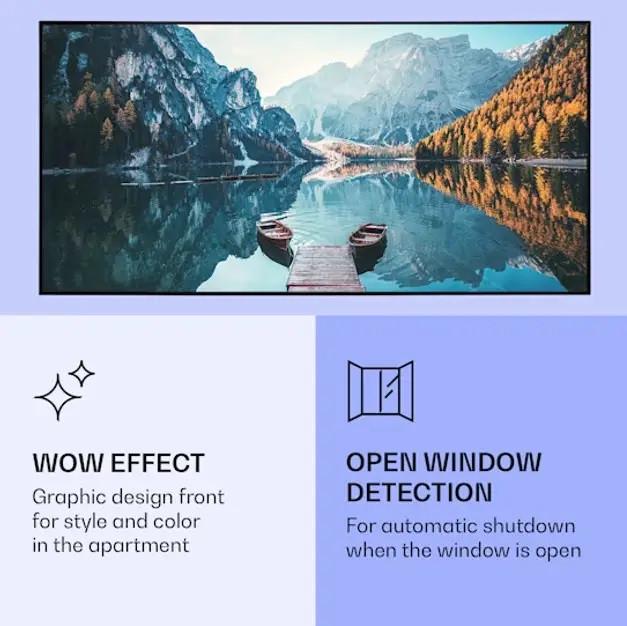 Інфрачервона нагрівальна панель Wonderwall Air Art Smart (10037895) - фото 4