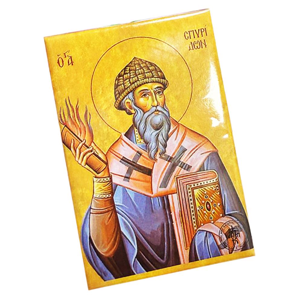 Икона Святой Спиридон с книгой на магните (30075001)