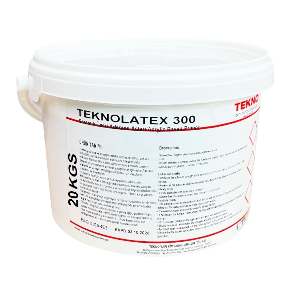 Грунтовка-бетонконтакт Teknolatex 300 акриловая 20 кг (39232762)