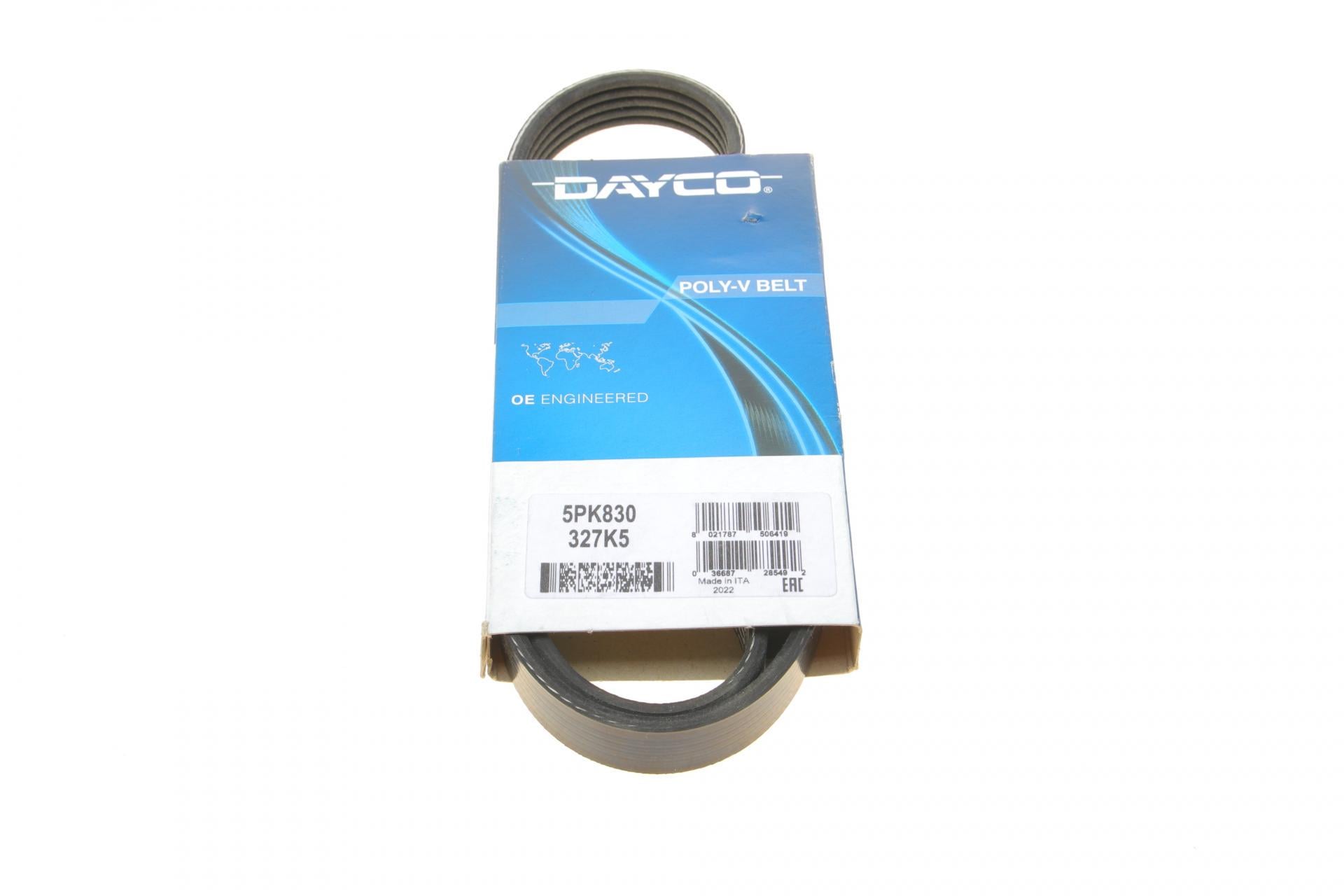 Ремень генератора DAYCO Opel Omega B 2.5DTI 01-03 (5PK830)
