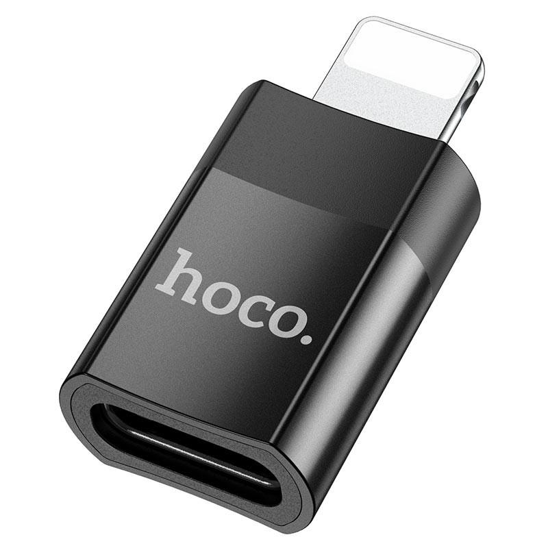 Перехідник Hoco UA17 Lightning Male to Type-C Female Чорний (00000055896_1)