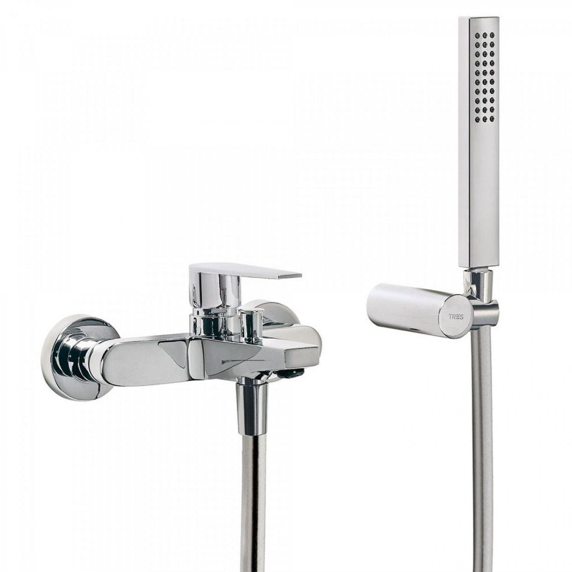 Смеситель для ванны Tres Class 20517001 однорычажный Хром (144017)