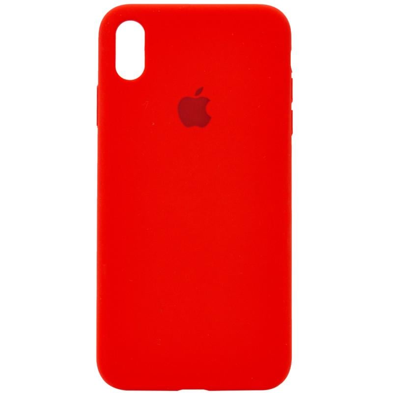 Противоударный чехол Silicone Case Full Protective AA для Apple iPhone XS Max 6.5" Красный/Red