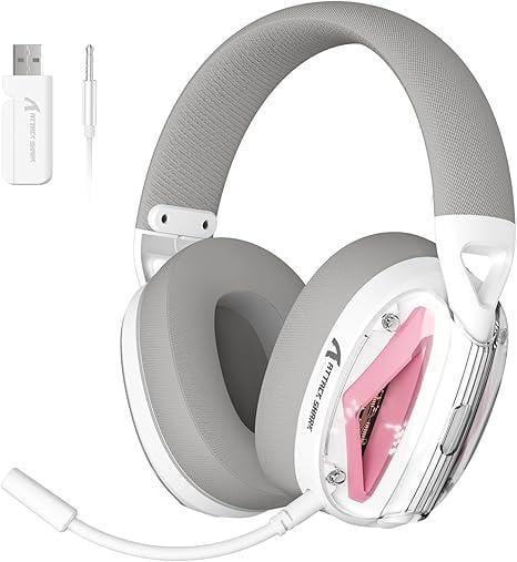 Навушники бездротові Attack Shark L60 White