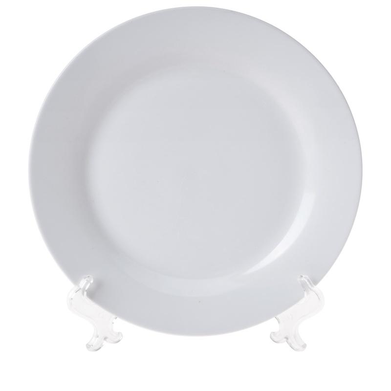 Тарілка кругла Lora NP110 кераміка Білий (73-085) - фото 2