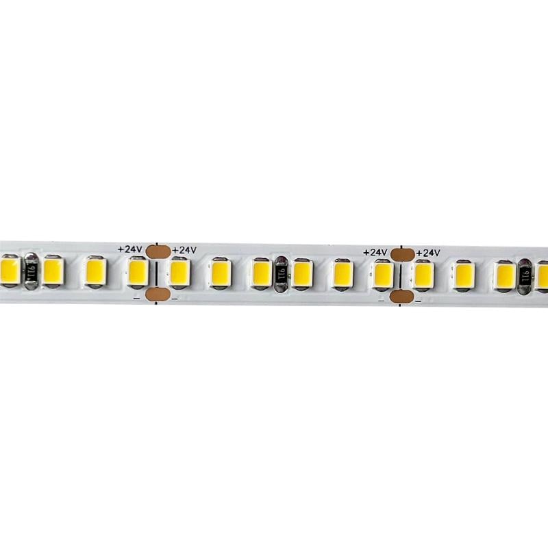 Стрічка LED SMD2835 24V 8W 3000K 192LED теплий CRI 90Plus 8 мм з клейовим шаром Стрічка LED SMD2835 24V 8W 3000K 192LED теплий CRI 90Plus 8 мм з клейовим шаром