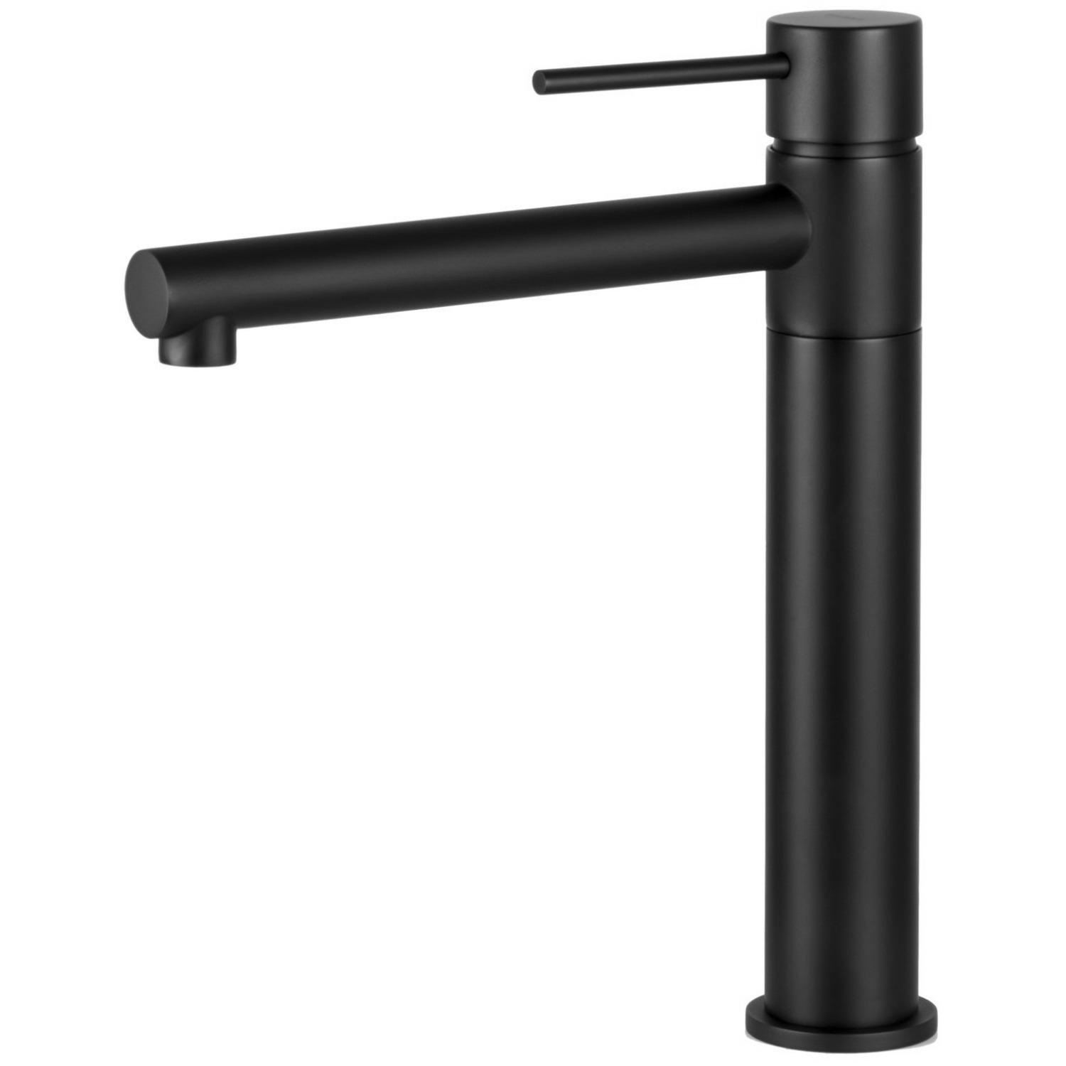 Змішувач для умивальника Corsan LUGO CMB7521BL reac-10000000067 високий Чорний (158786)