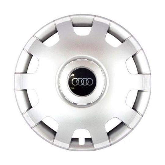 Автомобильные колпаки SKS 212 R14 с логотипом Audi 4 шт. Серебристый
