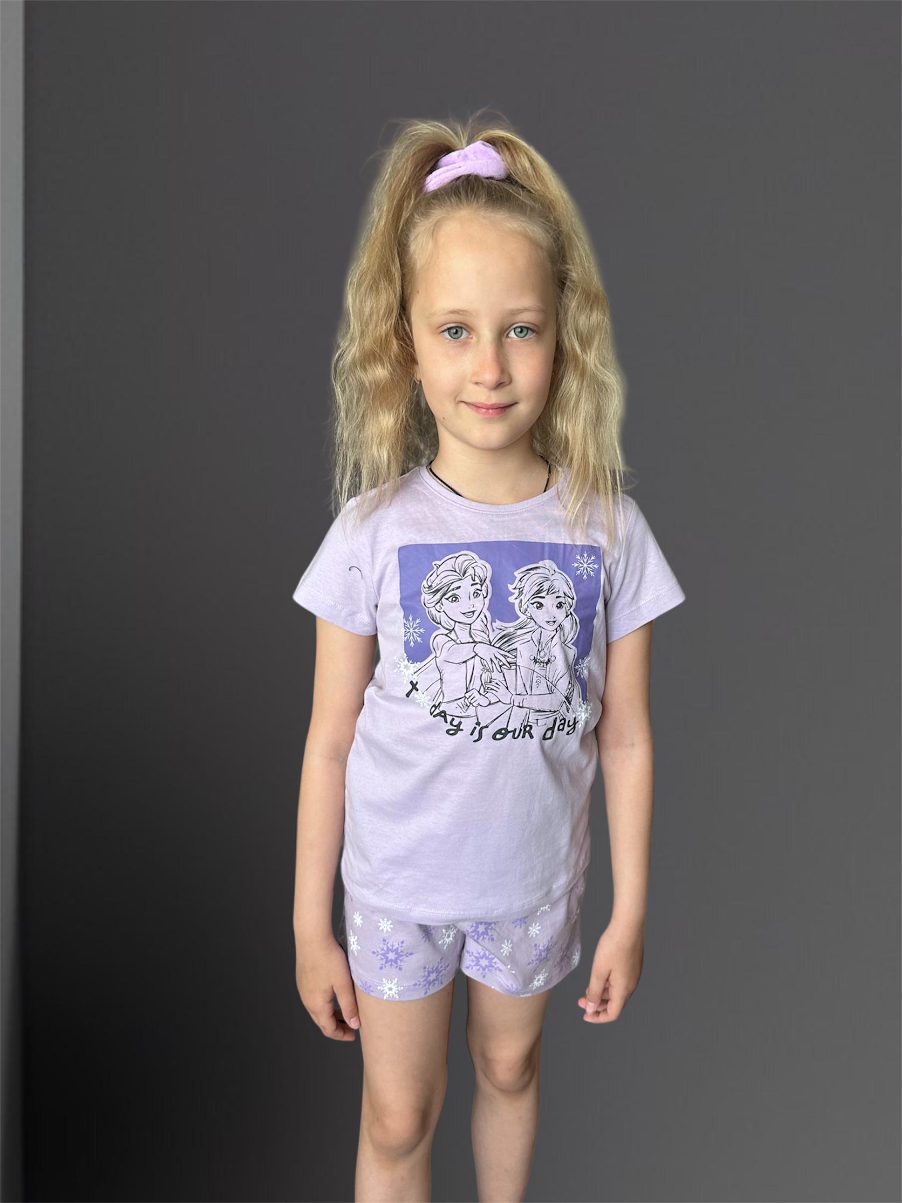 Піжама DISNEY FROZEN 4/6 років 110-116 см Фіолетовий