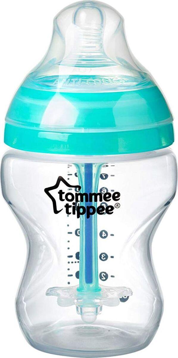 Бутылочка для кормления антиколиковая Tommee Tippee Advanced Anti-Colic 260 мл (TT0020) - фото 1